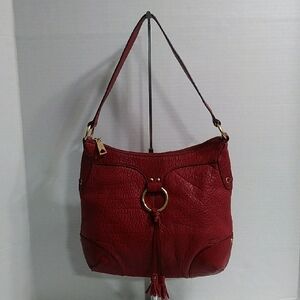 The Sak Red Leather Stylish Shoulder Bag *GUC*